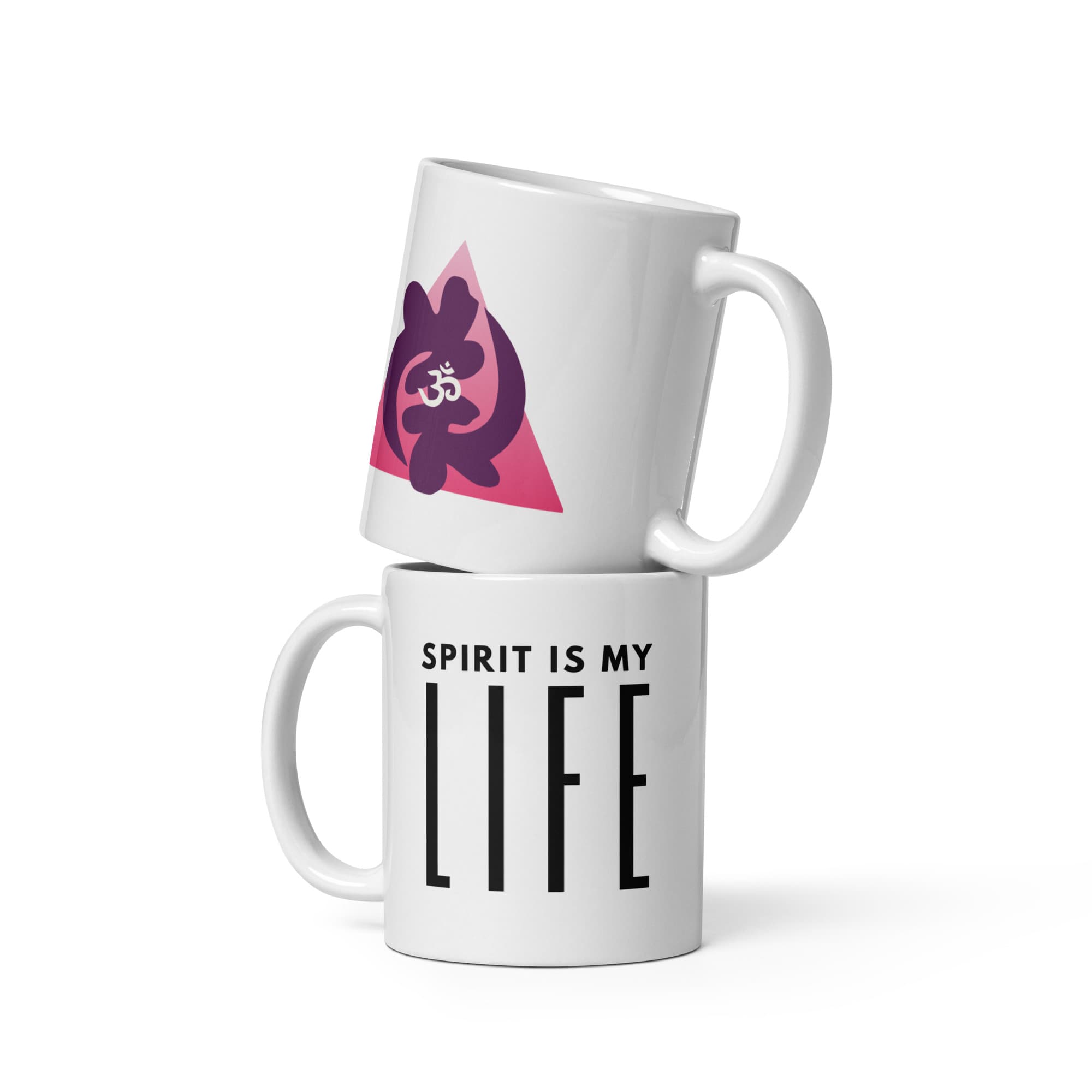 Spirit Is My Life White Glossy Mug